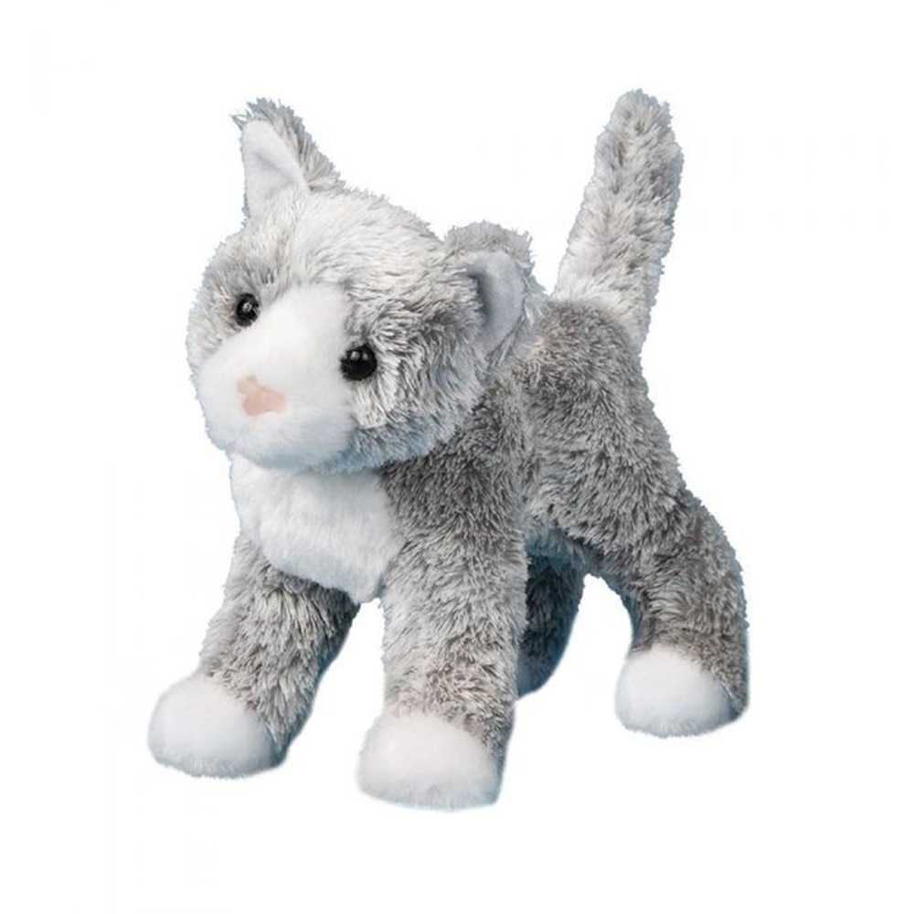 Douglas Co., Plush, Gifts, Scatter the Gray Cat, 608690